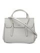 Michael Kors Collection Embossed Leather Top Handle Bag