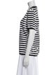 Michael Kors Collection Merino Wool Striped T-Shirt