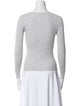 Michael Kors Collection Scoop Neck Long Sleeve Top
