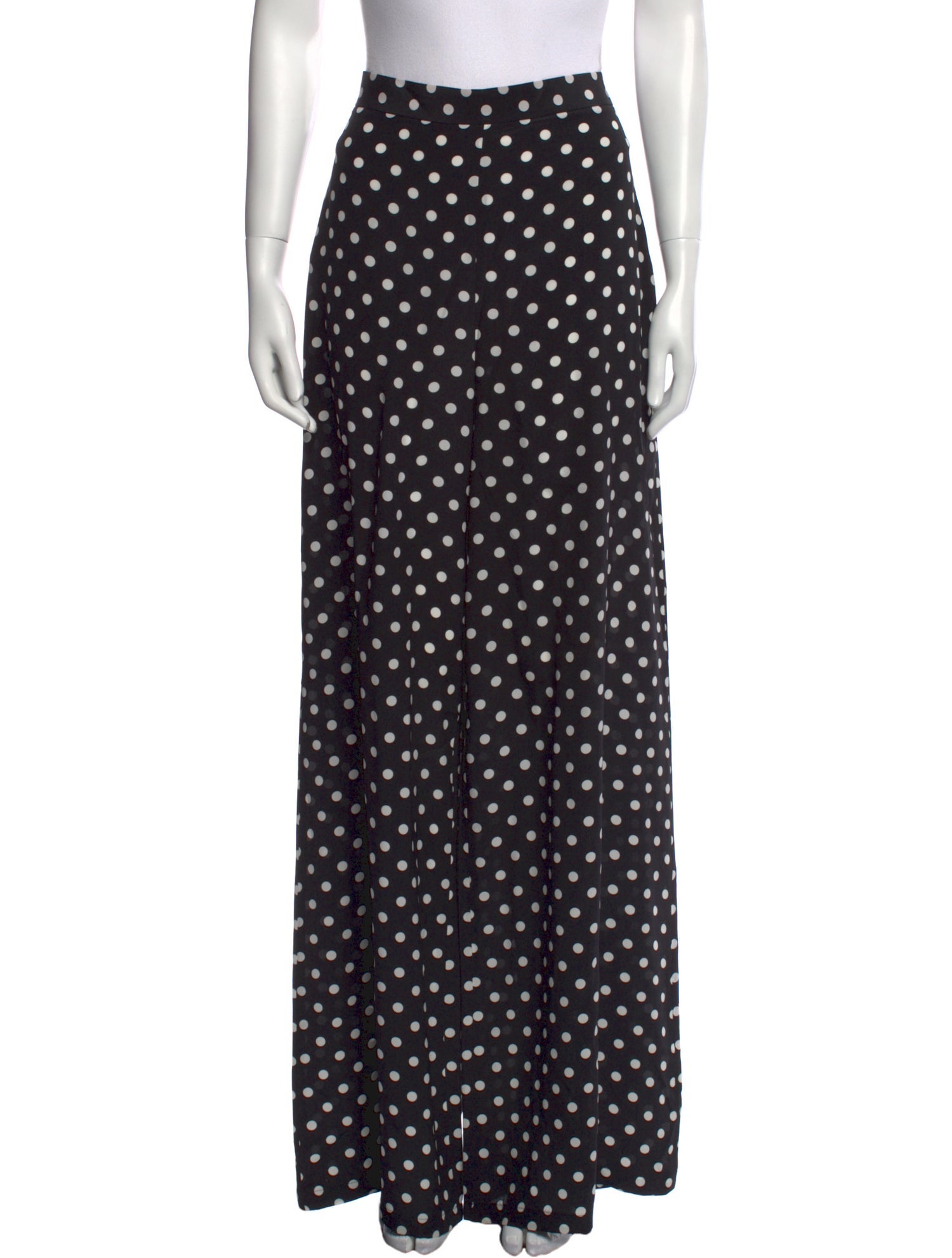 Michael Kors Collection Silk Wide Leg Pants