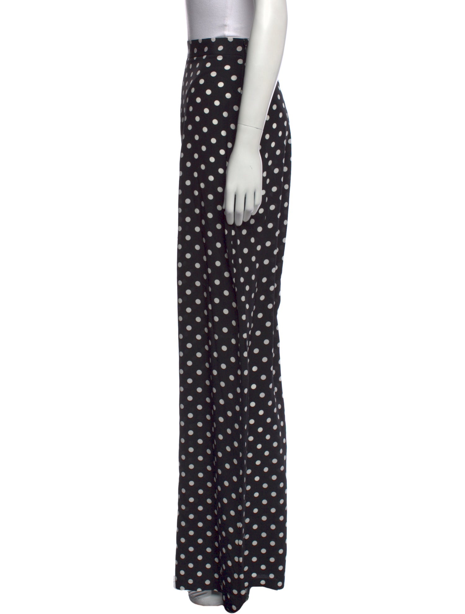 Michael Kors Collection Silk Wide Leg Pants