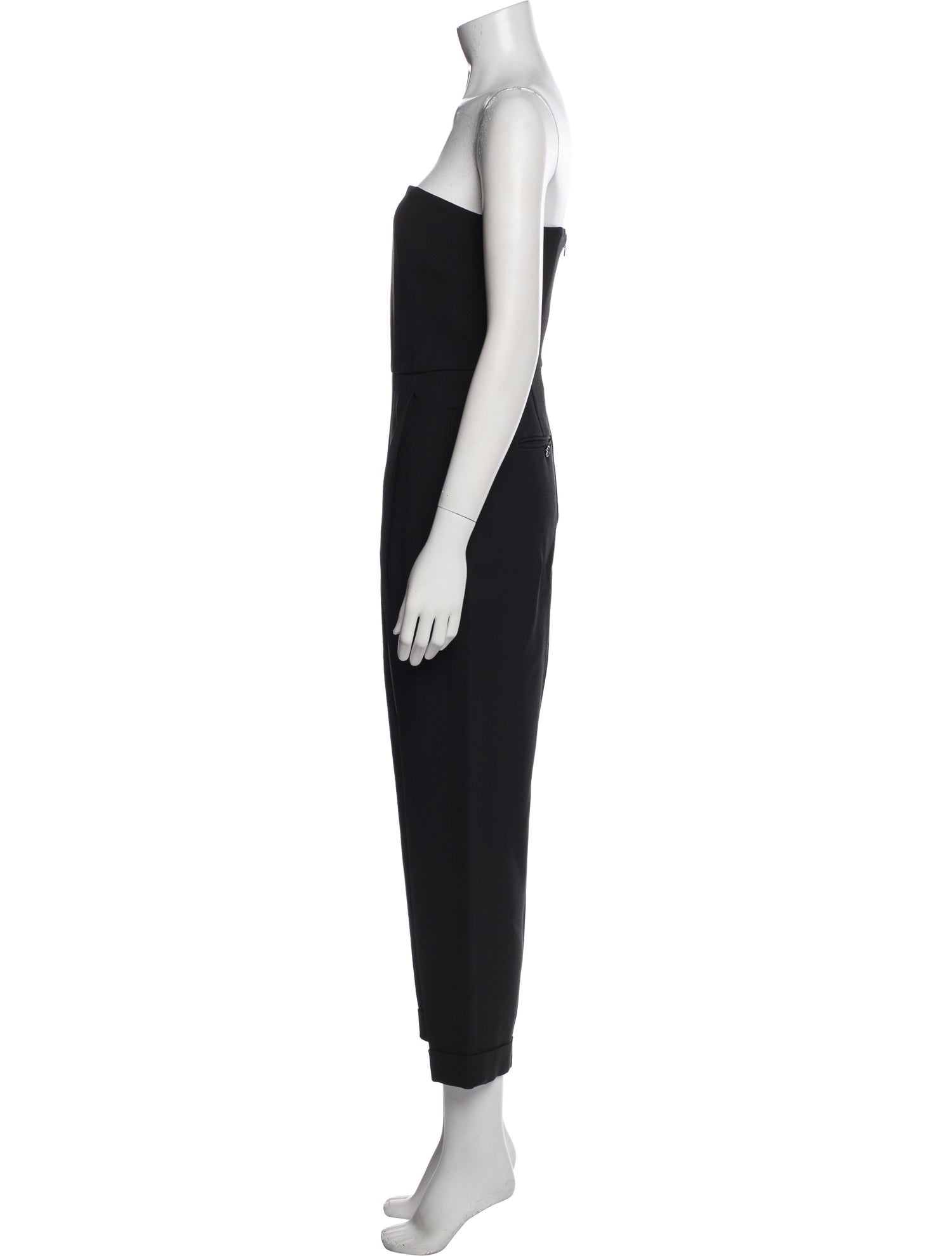Michael Kors Collection Strapless Jumpsuit