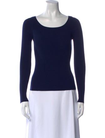 Michael Kors Collection Scoop Neck Sweater