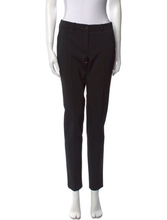 Michael Kors Collection Virgin Wool Straight Leg Pants