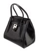 Michael Kors Collection Patent Leather Top Handle Bag