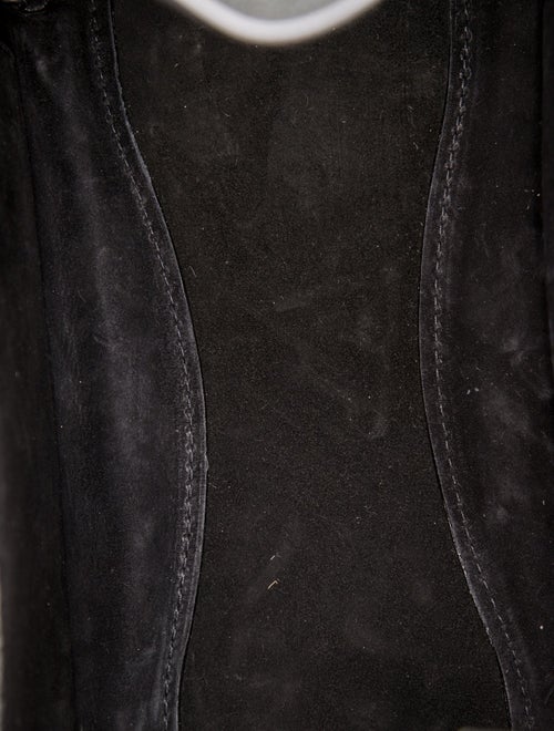 Michael Kors Collection Patent Leather Top Handle Bag