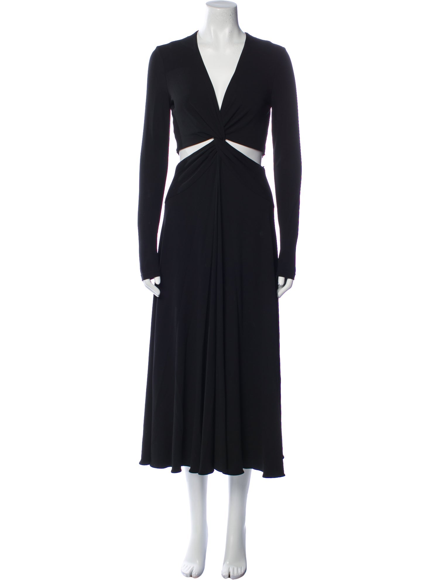 Michael Kors Collection V-Neck Midi Length Dress w/ Tags