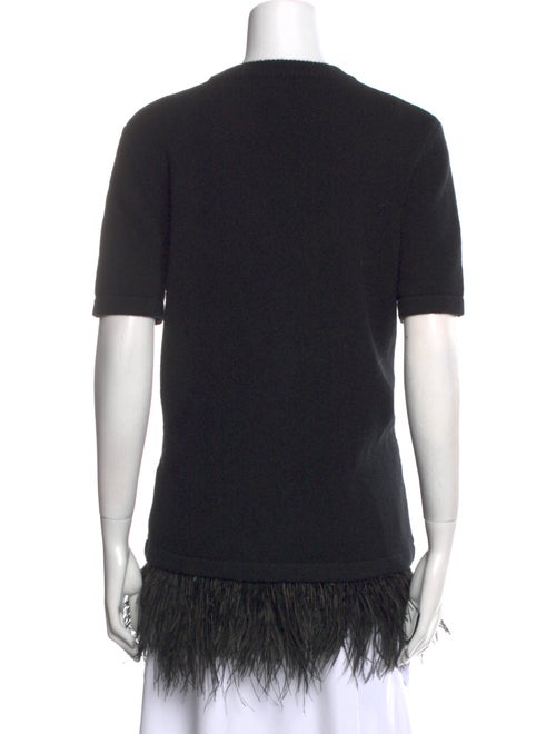 Michael Kors Collection Cashmere Crew Neck T-Shirt