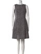 Michael Kors Collection Virgin Wool Knee-Length Dress