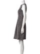 Michael Kors Collection Virgin Wool Knee-Length Dress