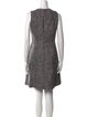 Michael Kors Collection Virgin Wool Knee-Length Dress
