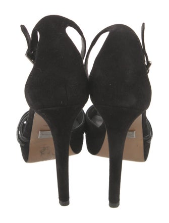 Michael Kors Collection Suede D'Orsay Pumps