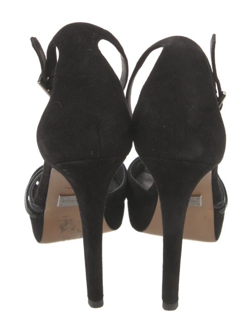 Michael Kors Collection Suede D'Orsay Pumps