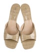 Michael Kors Collection Leather Slides