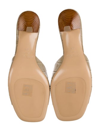Michael Kors Collection Leather Slides