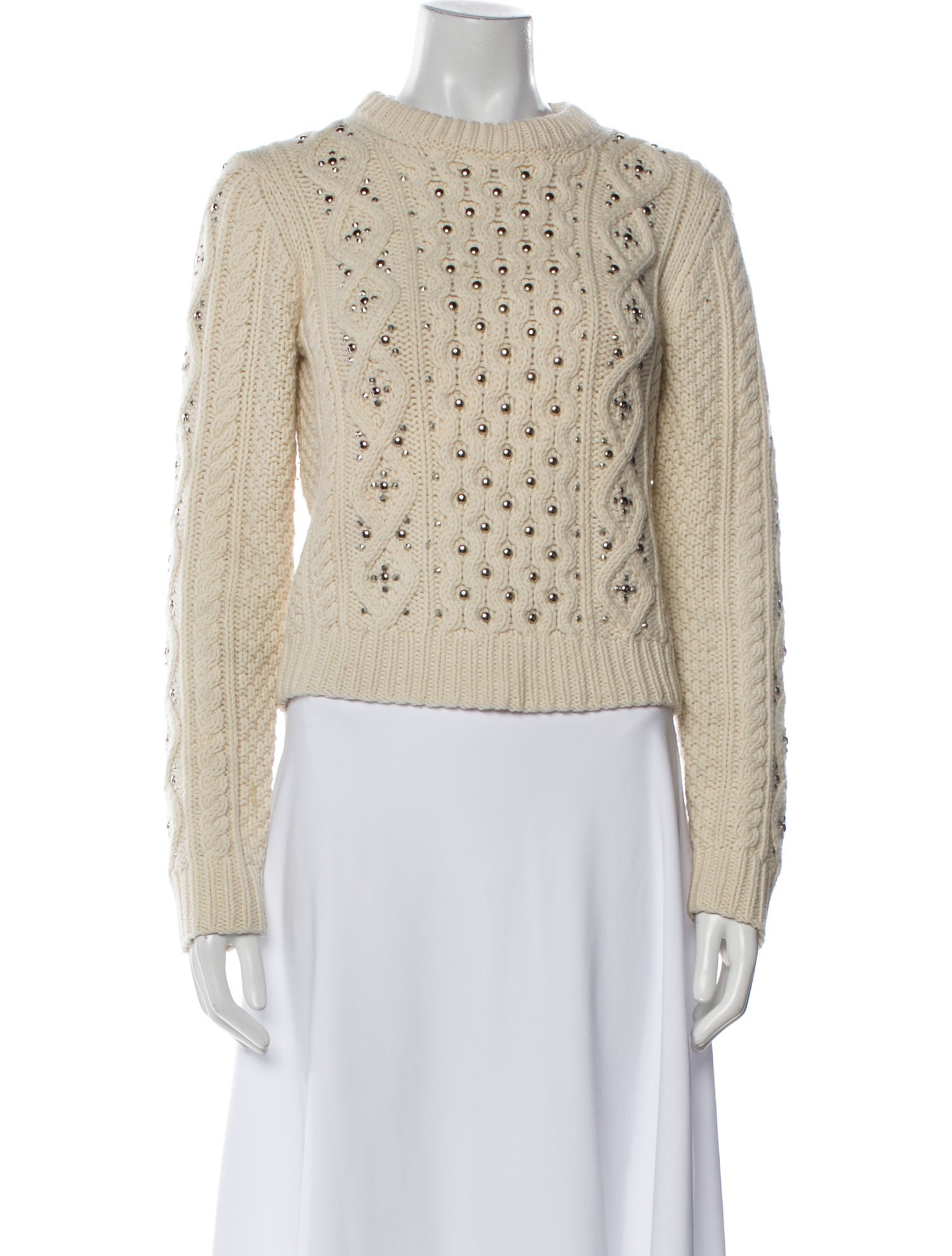 Michael Kors Collection Cashmere Crew Neck Sweater