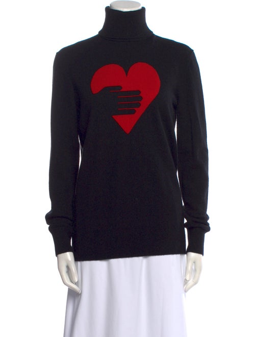 Michael Kors Collection Cashmere Graphic Print Sweater