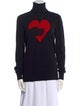 Michael Kors Collection Cashmere Graphic Print Sweater