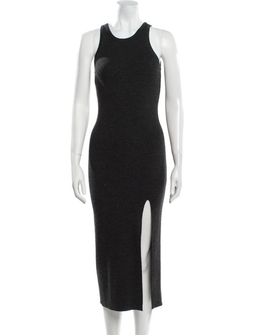 Michael Kors Collection Wool Long Dress