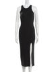 Michael Kors Collection Wool Long Dress