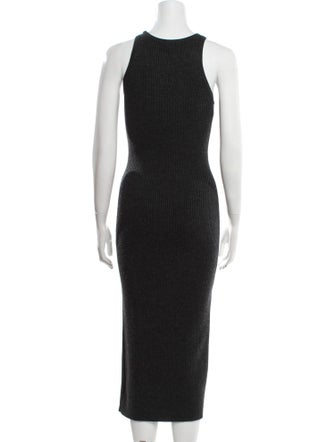 Michael Kors Collection Wool Long Dress