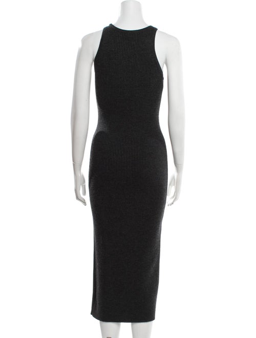 Michael Kors Collection Wool Long Dress