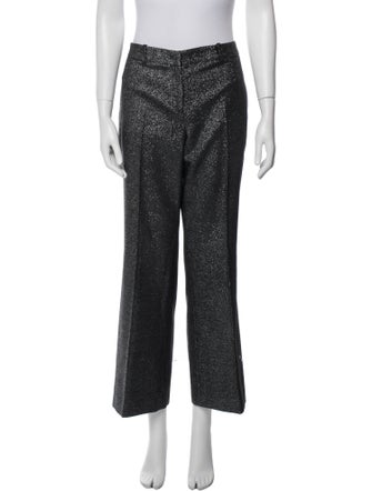 Michael Kors Collection Wool Wide Leg Pants