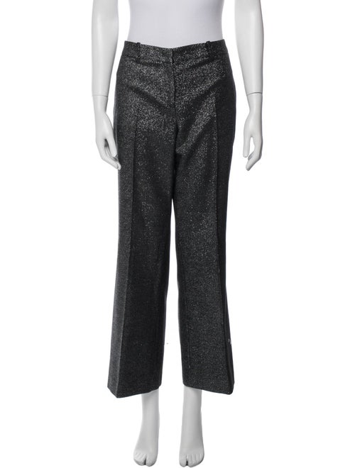 Michael Kors Collection Wool Wide Leg Pants