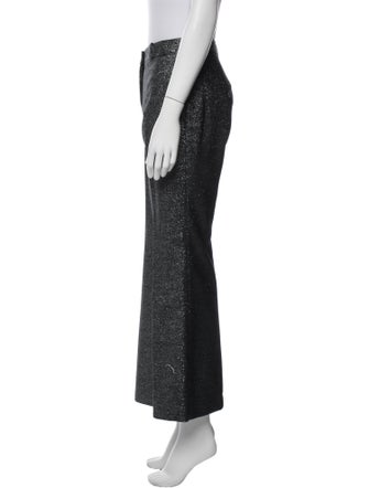 Michael Kors Collection Wool Wide Leg Pants