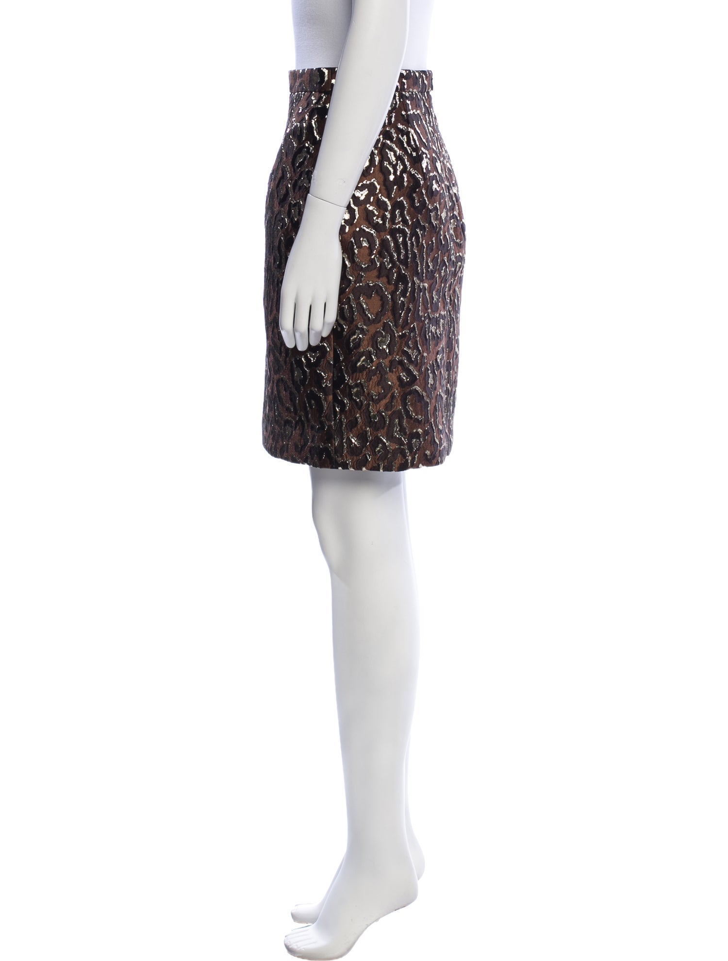 Michael Kors Collection Printed Knee-Length Skirt