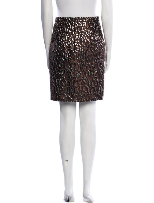 Michael Kors Collection Printed Knee-Length Skirt