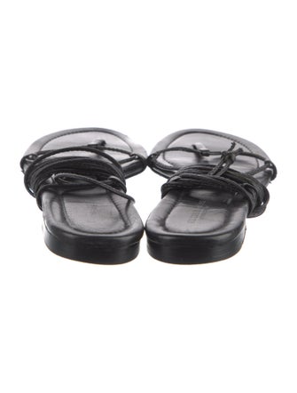 Michael Kors Collection Leather Gladiator Sandals