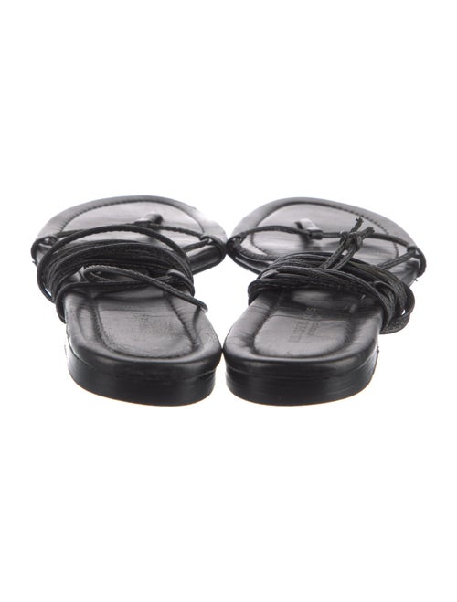 Michael Kors Collection Leather Gladiator Sandals