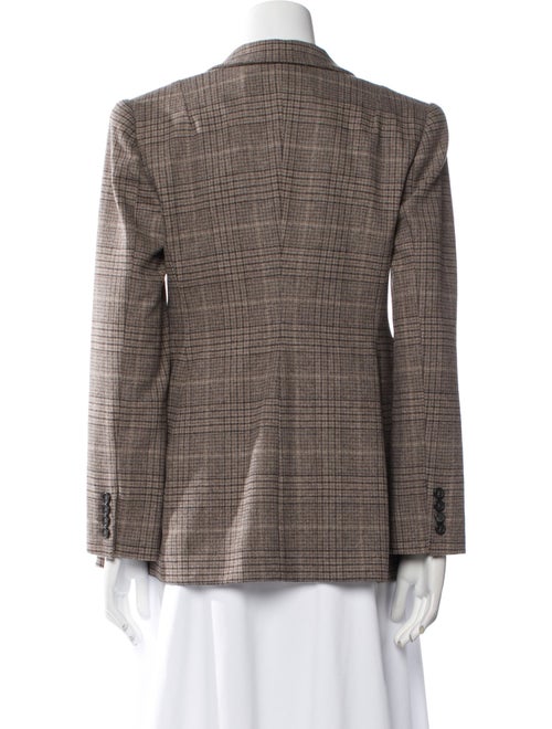 Michael Kors Collection Plaid Print Blazer