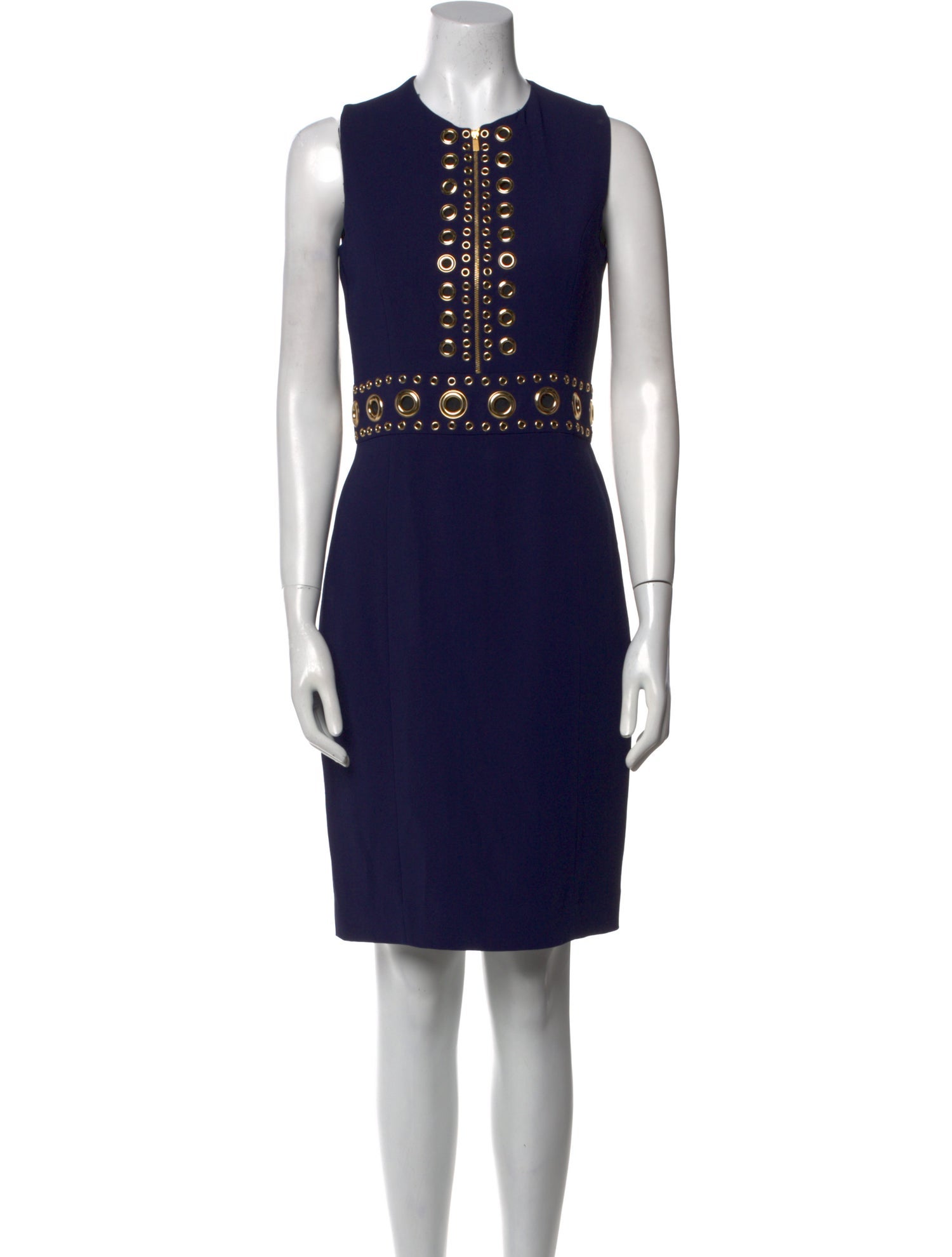 Michael Kors Collection Crew Neck Knee-Length Dress