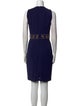 Michael Kors Collection Crew Neck Knee-Length Dress