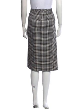 Michael Kors Collection Virgin Wool Knee-Length Skirt