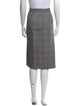 Michael Kors Collection Virgin Wool Knee-Length Skirt