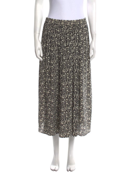 Michael Kors Collection Silk Midi Length Skirt