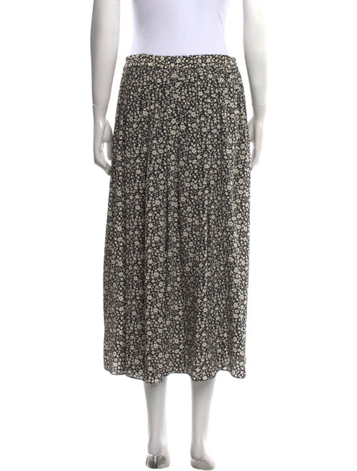 Michael Kors Collection Silk Midi Length Skirt
