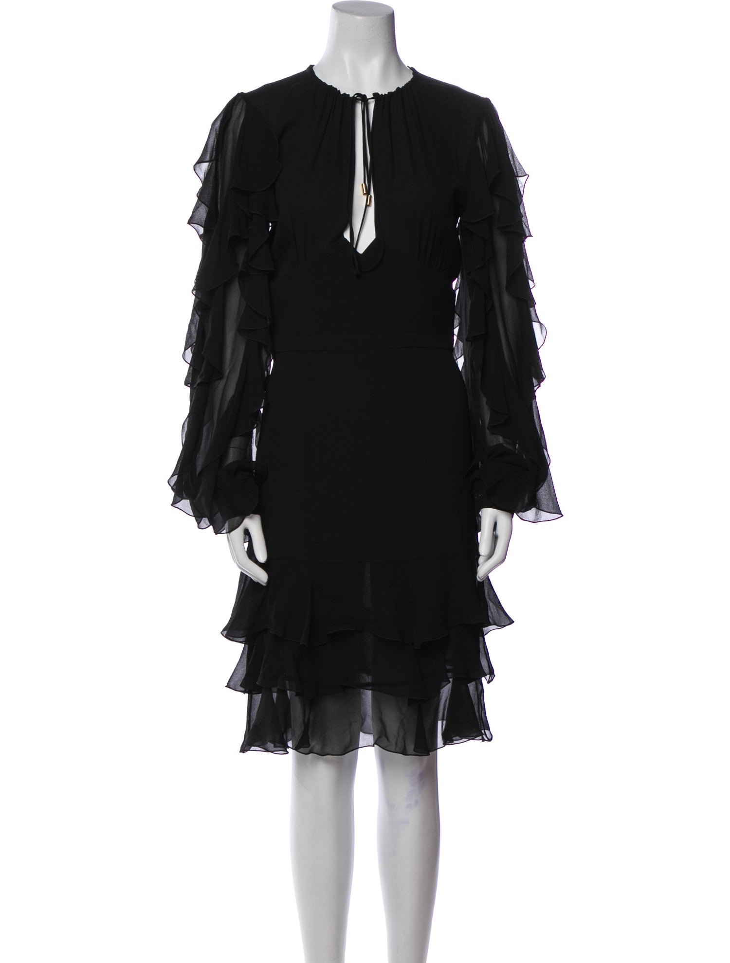 Michael Kors Collection Silk Knee-Length Dress