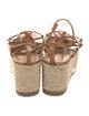 Michael Kors Collection Leather Espadrilles