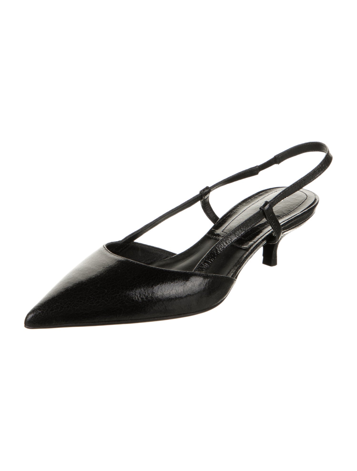 Michael Kors Collection Leather Slingback Pumps