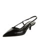 Michael Kors Collection Leather Slingback Pumps