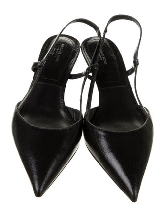 Michael Kors Collection Leather Slingback Pumps