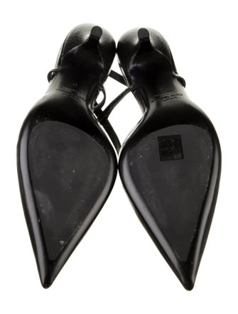 Michael Kors Collection Leather Slingback Pumps