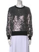Michael Kors Collection Crew Neck Long Sleeve Sweatshirt