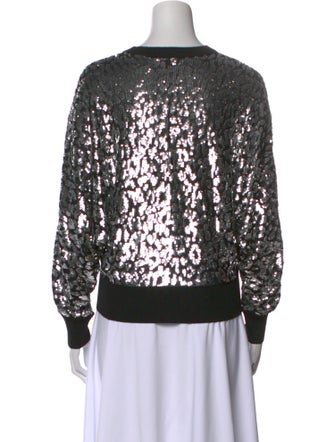 Michael Kors Collection Crew Neck Long Sleeve Sweatshirt