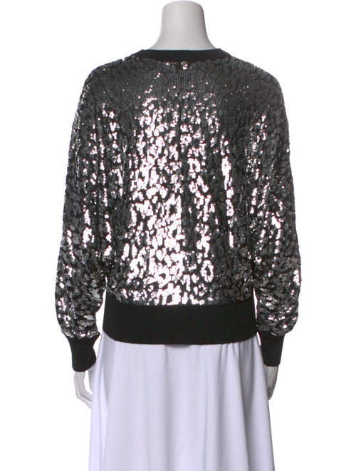 Michael Kors Collection Crew Neck Long Sleeve Sweatshirt