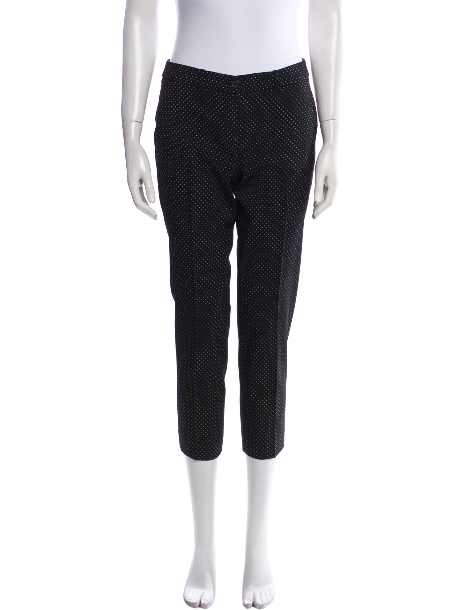 Michael Kors Collection Virgin Wool Straight Leg Pants